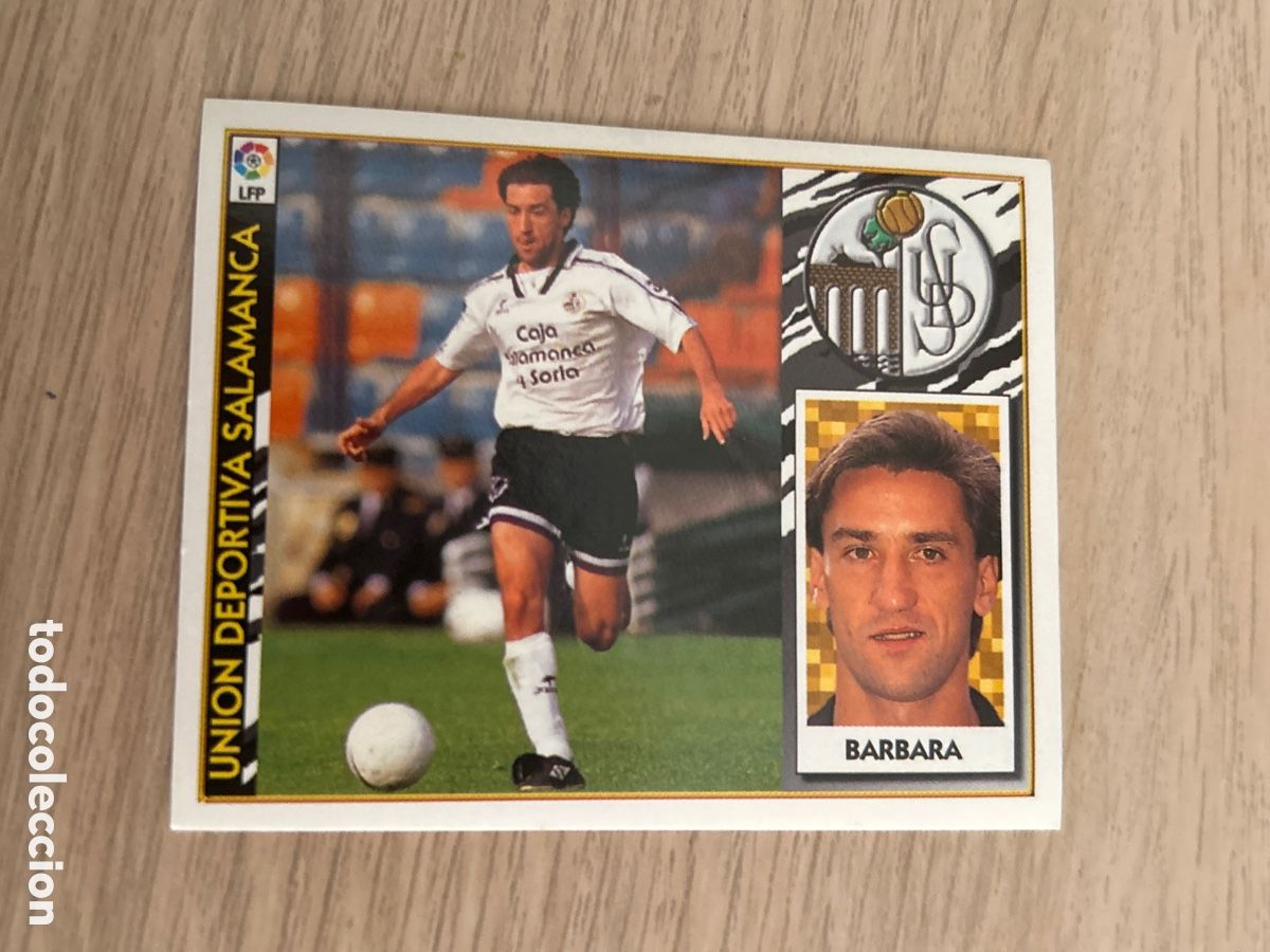 Cromos de Futebol: BARBARA U. D. SALAMANCA LIGA ESTE 1997 1998 97 98 NUNCA PEGADO SIN PEGAR