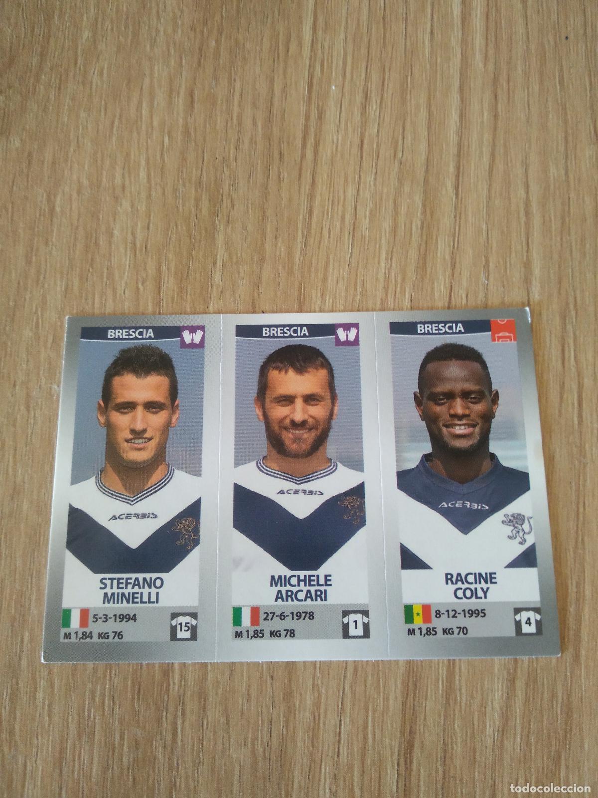 Cromos de Futebol: 613 MINELLI ARCARI RACINE COLY BRESCIA CROMO FUTBOL PANINI LIGA ITALIA 16-17 CALCIATORI 2016-2017