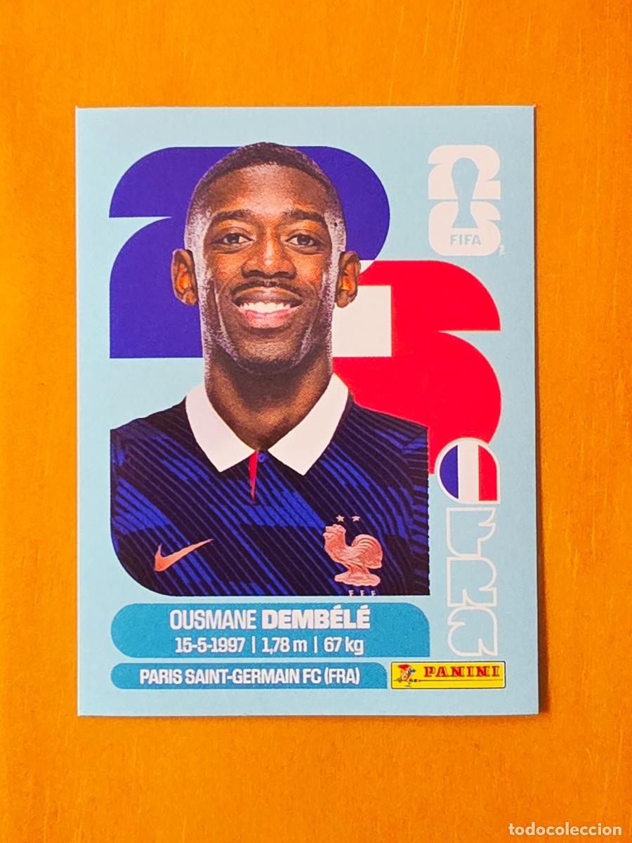 Cromos de Futebol: FRA 15 Ousmane Dem&eacute;l&eacute;, Francia, Panini FIFA World Cup Mundial 2026 Sticker