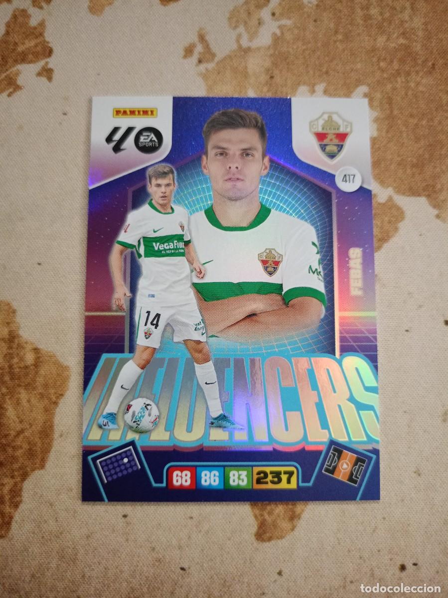 Cromos de Futebol: Influencers 417 FEBAS Adrenalyn 2025-26