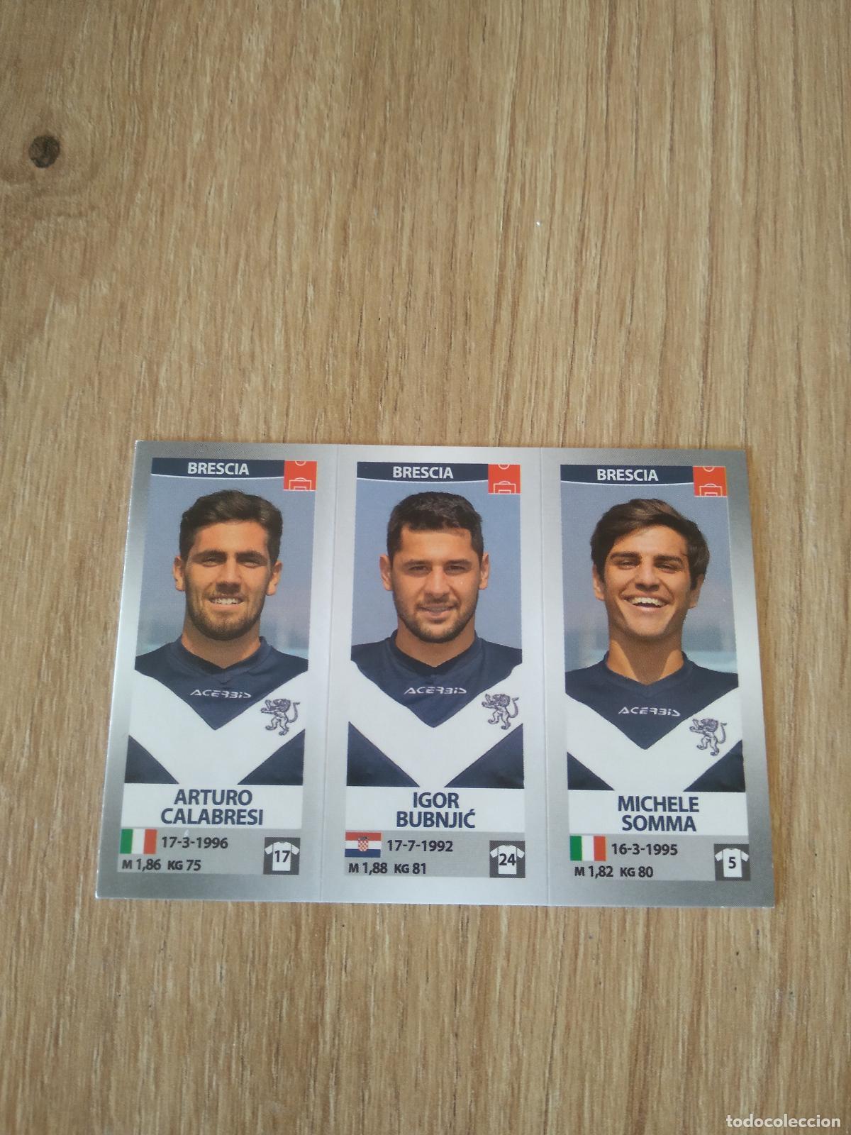 Football Stickers: 614 CALABRESI BUBNJIC SOMMA BRESCIA CROMO FUTBOL PANINI LIGA ITALIA 16-17 CALCIATORI 2016-2017