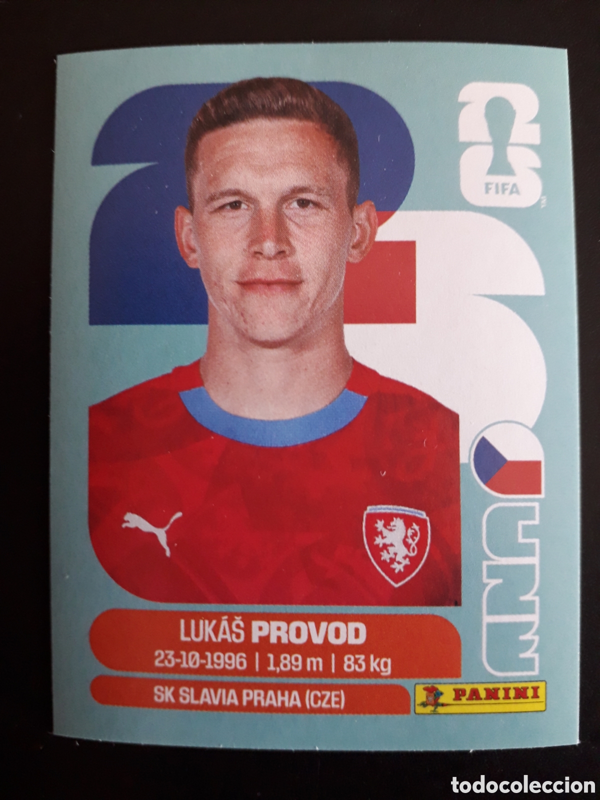 Football Stickers: PROVOD REP CHECA/CHEQUIA CZE 10 MUNDIAL F&Uacute;TBOL 2026 FIFA WORLD CUP PANINI SIN PEGAR PEDIDO M&Iacute;NIMO 3&euro;