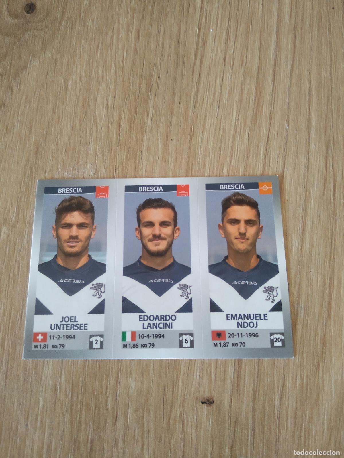 Football Stickers: 615 UNTERSEE LANCINI NDOJ BRESCIA CROMO FUTBOL PANINI LIGA ITALIA 16-17 CALCIATORI 2016-2017