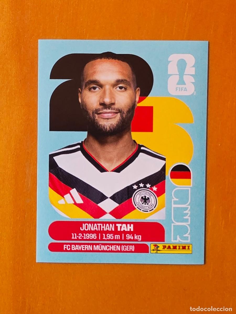 Football Stickers: GER 3 Jonathan Tah, Alemania, Panini FIFA World Cup Mundial 2026 Sticker