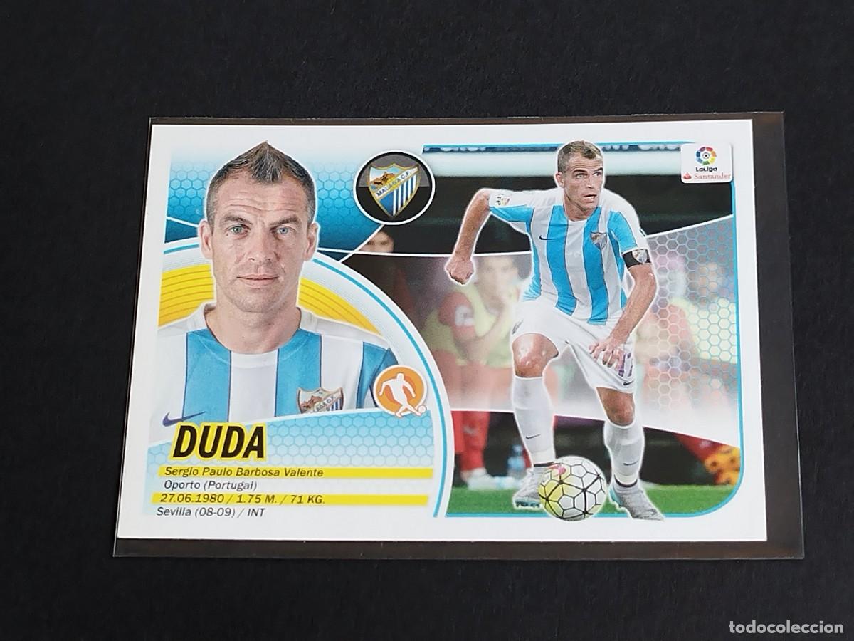 Football Stickers: DUDA N&ordm; 12 B M&Aacute;LAGA CF PANINI EDICIONES ESTE LA LIGA SANTANDER 2016 2017 16 17 COLECCIONES LOGO 12B