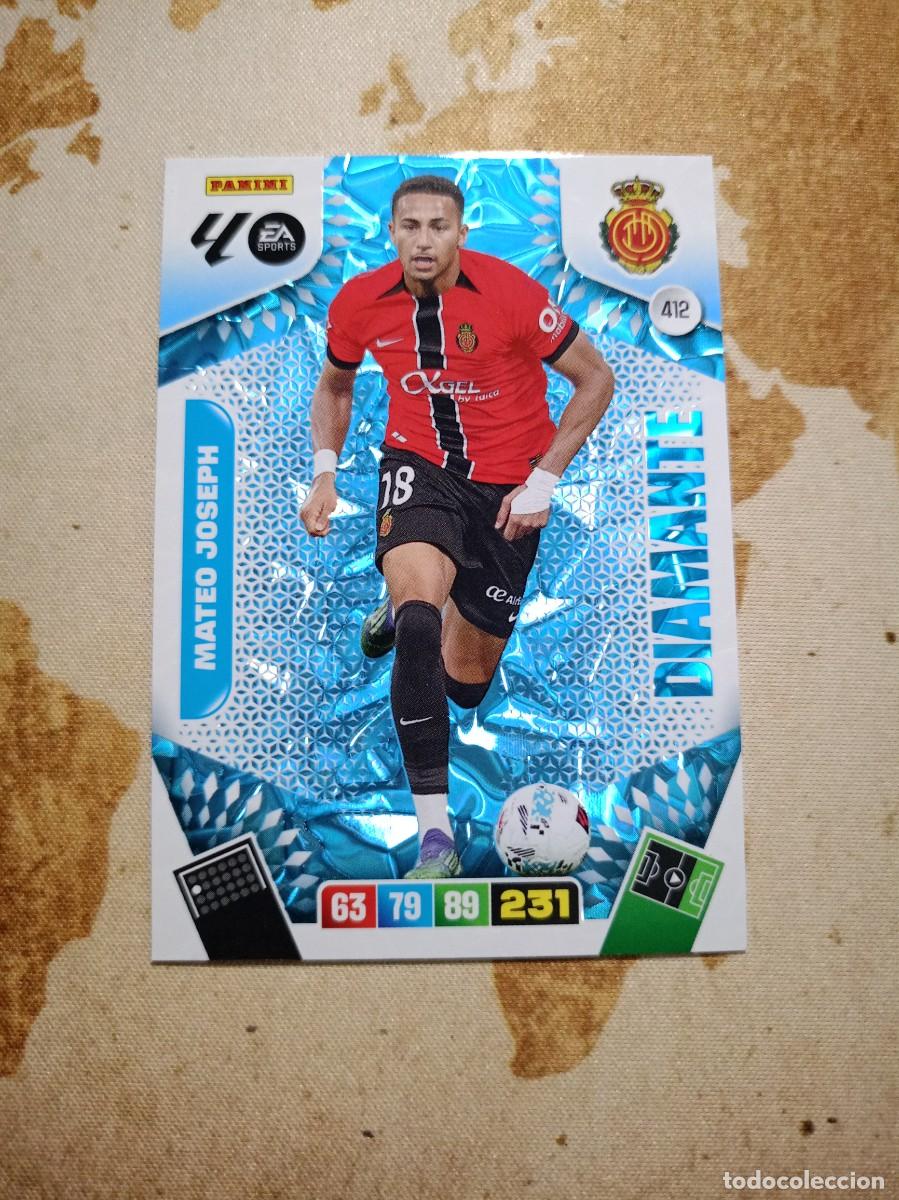 Cromos de f&uacute;tbol: Diamante 412 MATEO JOSEPH Adrenalyn 2025-26