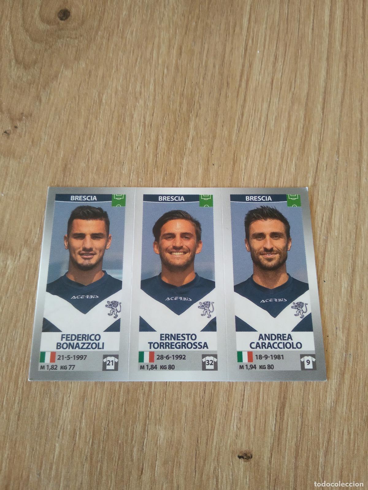 Cromos de f&uacute;tbol: 618 BONAZZOLI TORREGROSSA CARACCIOLO CROMO FUTBOL PANINI LIGA ITALIA 16-17 CALCIATORI 2016-2017
