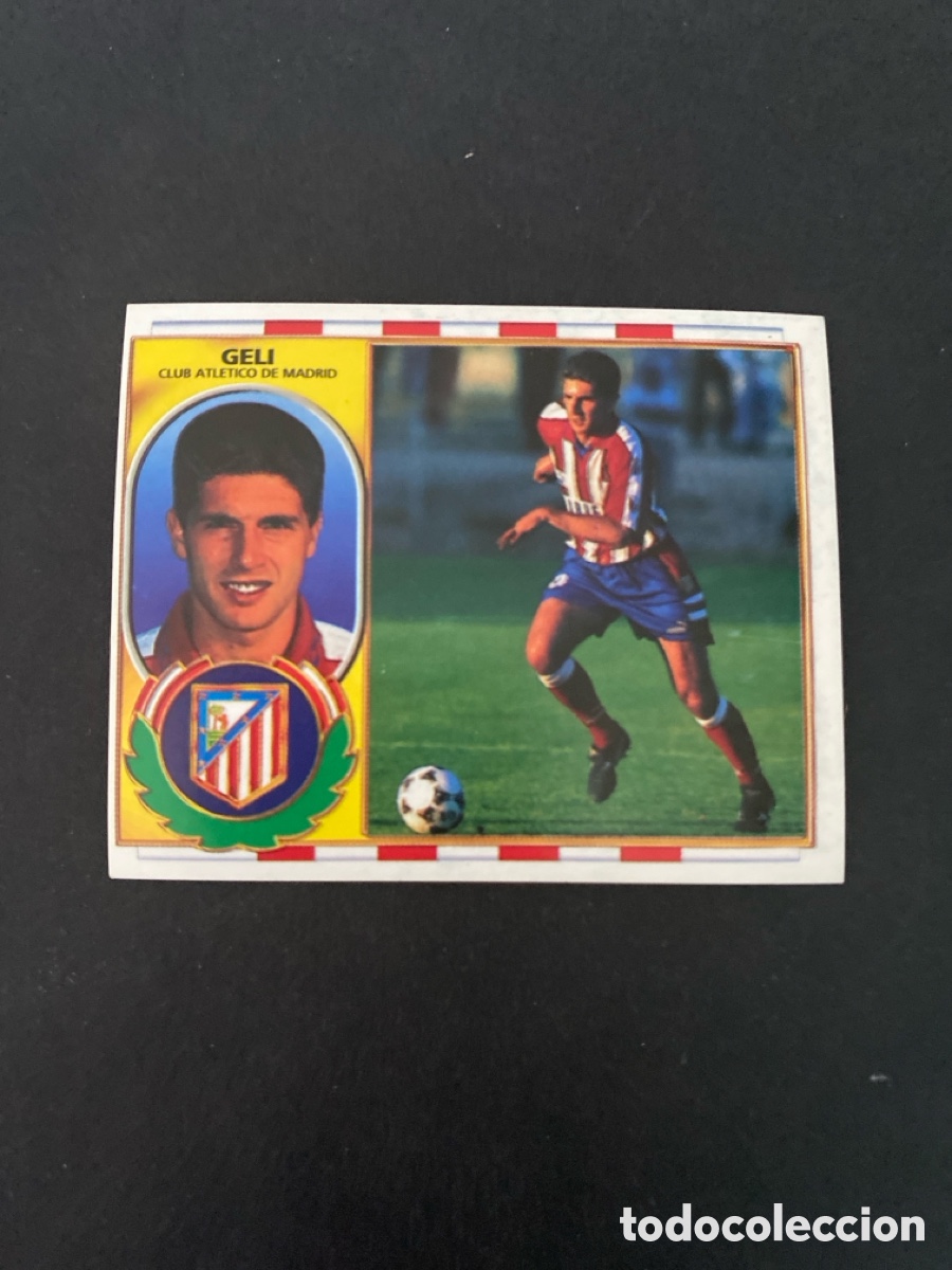 Figurine di Calcio: Cromo liga 96/97 Atl&eacute;tico de Madrid nunca pegado