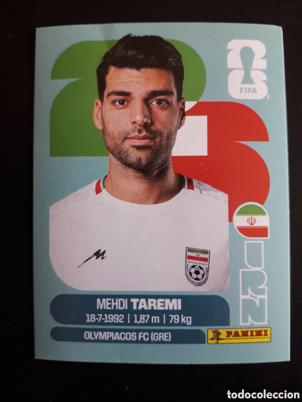 Figurine di Calcio: TAREMI IR&Aacute;N IRN 18 MUNDIAL F&Uacute;TBOL 2026 FIFA WORLD CUP PANINI SIN PEGAR PEDIDO M&Iacute;NIMO 3&euro;