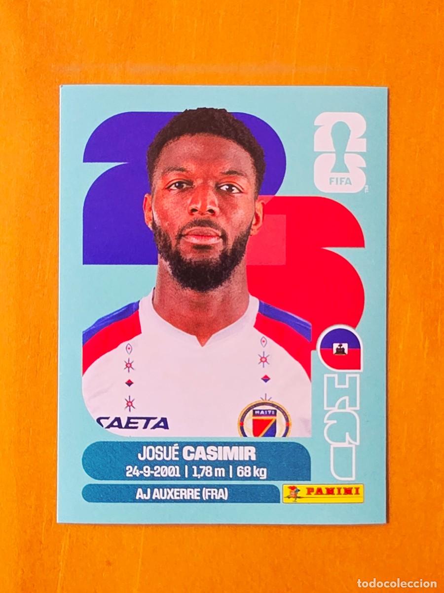 Figurine di Calcio: HAI 16 Josu&eacute; Casimir, Hait&iacute;, Panini FIFA World Cup Mundial 2026 Sticker
