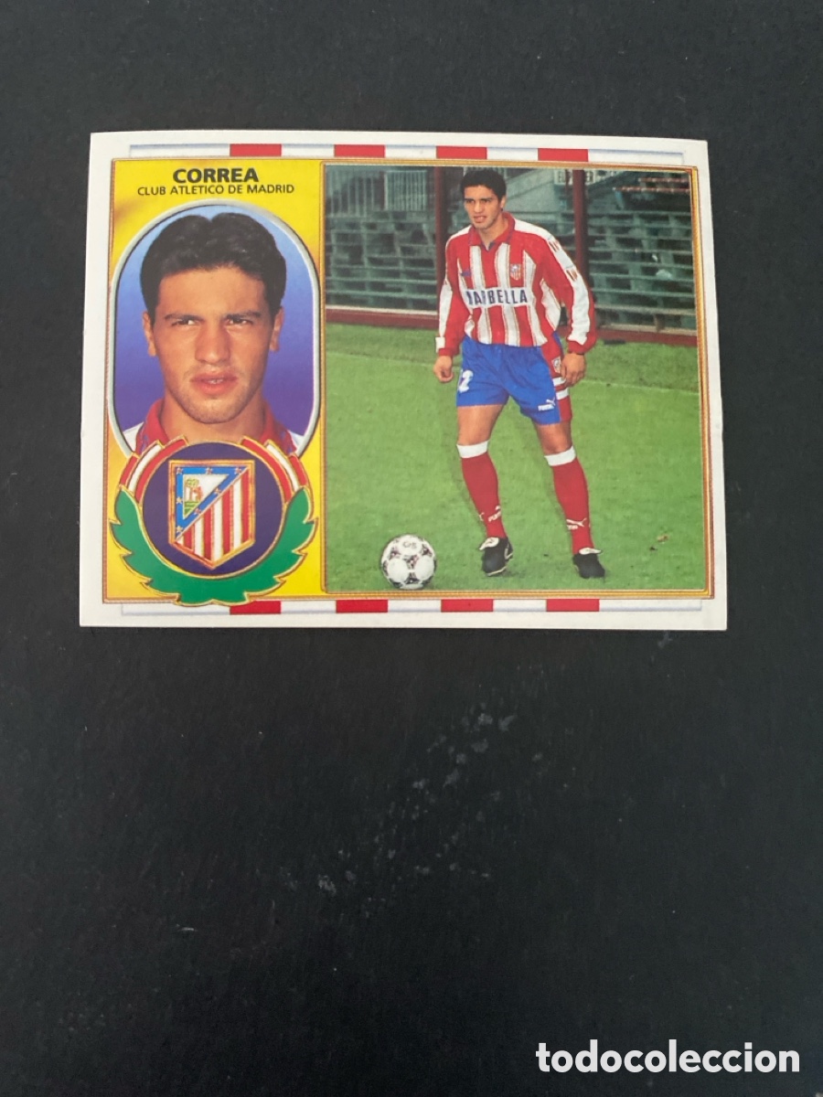 Figurine di Calcio: Cromo liga 96/97 Atl&eacute;tico de Madrid nunca pegado