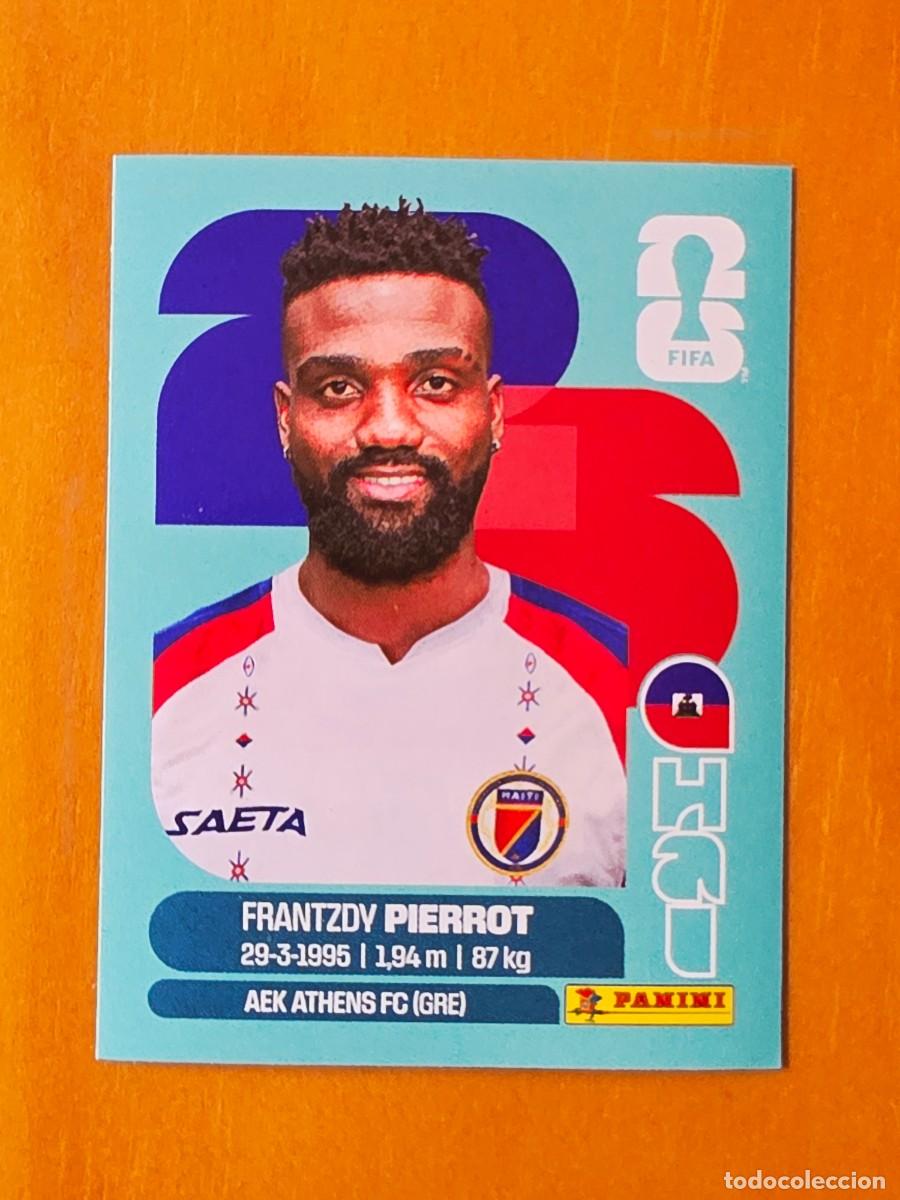 Figurine di Calcio: HAI 20 Frantzdy Pierrot, Hait&iacute;, Panini FIFA World Cup Mundial 2026 Sticker