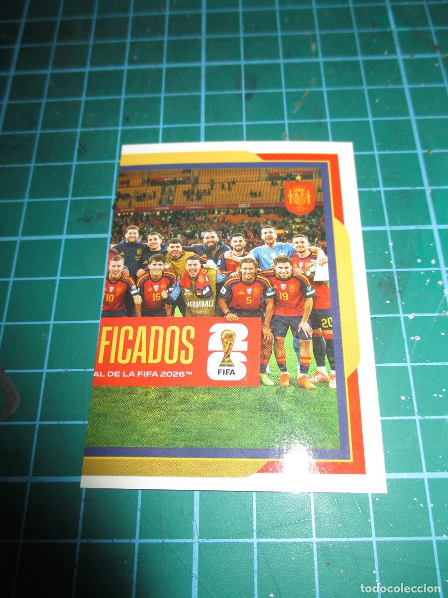 Fu&szlig;ball-Sticker: 706- Colecci&oacute;n Espa&ntilde;a 2026 - n&ordm; 03 Alineaci&oacute;n selecci&oacute;n parte derecha , PANINI-CARREFOUR