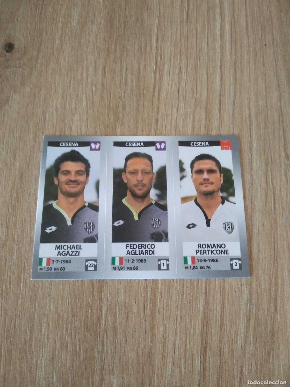 Fu&szlig;ball-Sticker: 628 AGAZZI AGLIARDI PERTICONE CESENA CROMO FUTBOL PANINI LIGA ITALIA 16-17 CALCIATORI 2016-2017