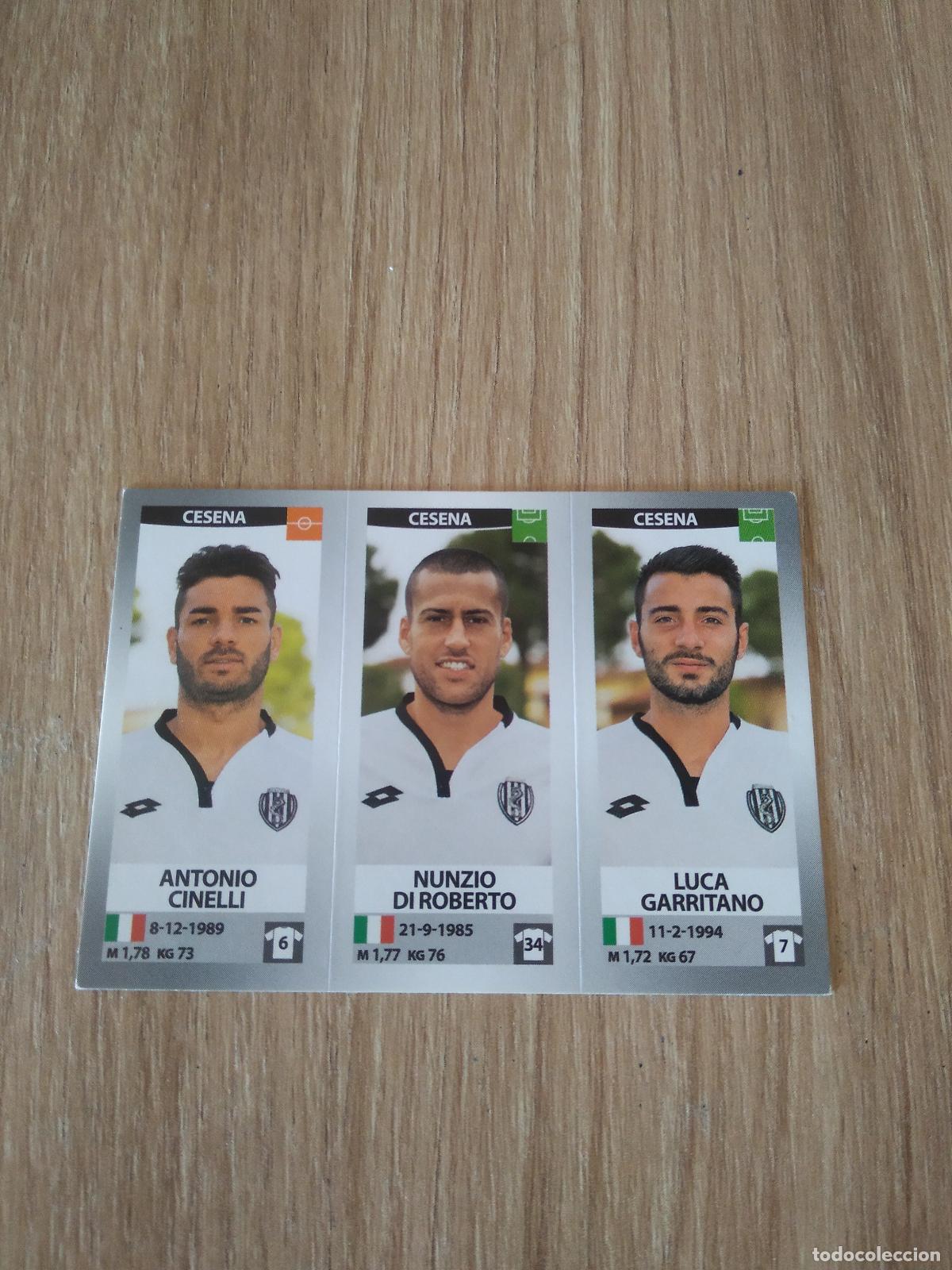 Fu&szlig;ball-Sticker: 632 CINELLI DI ROBERTO GARRITANO CESENA CROMO FUTBOL PANINI LIGA ITALIA 16-17 CALCIATORI 2016-2017
