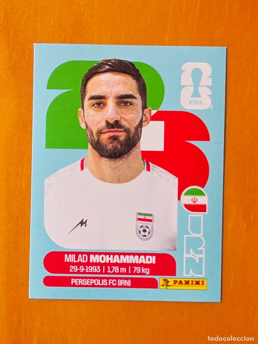 Fu&szlig;ball-Sticker: IRN 5 Milad Mohammadi, Rep&uacute;blica Isl&aacute;mica de Ir&aacute;n, Panini FIFA World Cup Mundial 2026 Sticker