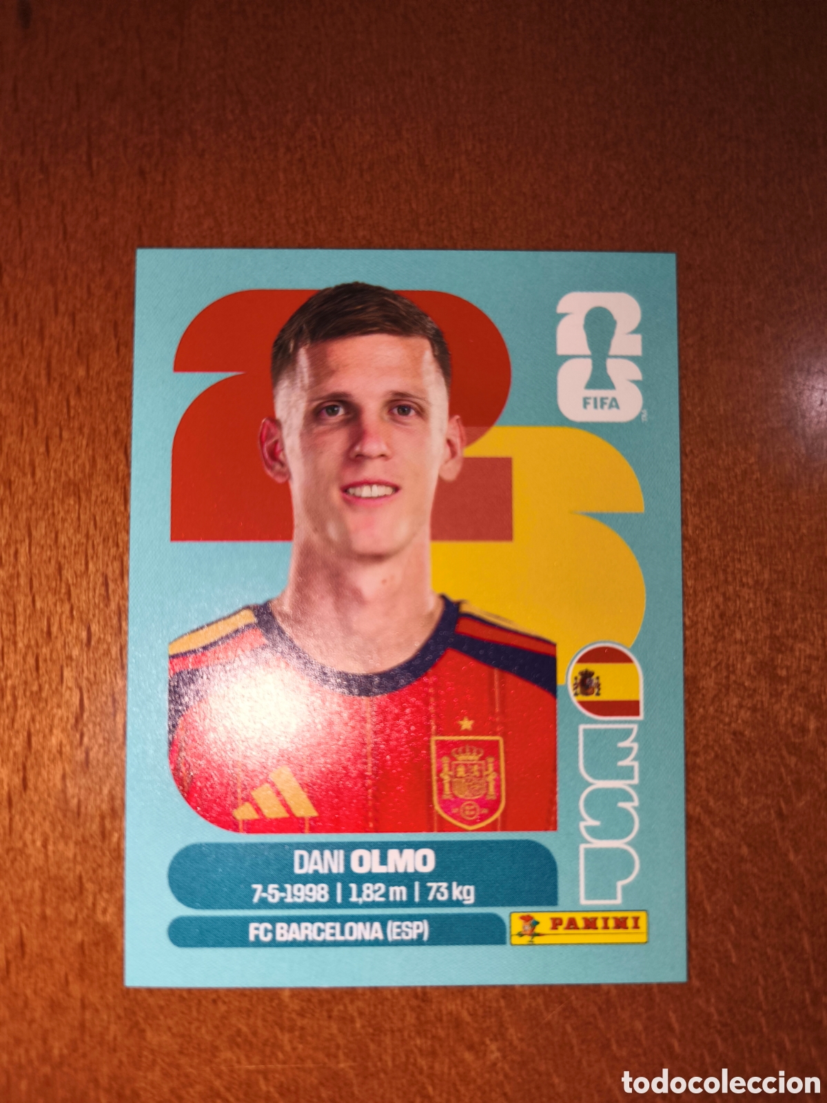 Figurine di Calcio: ESP16 Dani Olmo ESP 16 Fifa World Cup 2026 Espa&ntilde;a