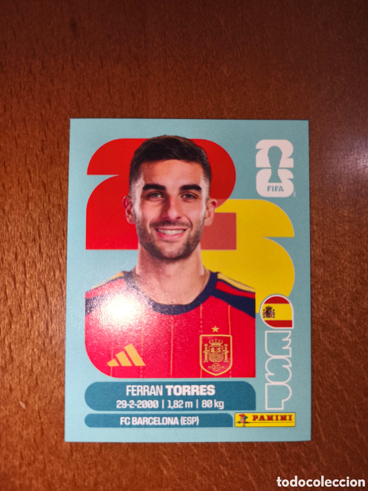 Cromos de f&uacute;tbol: ESP18 Ferran Torres ESP 18 Fifa World Cup 2026 Espa&ntilde;a