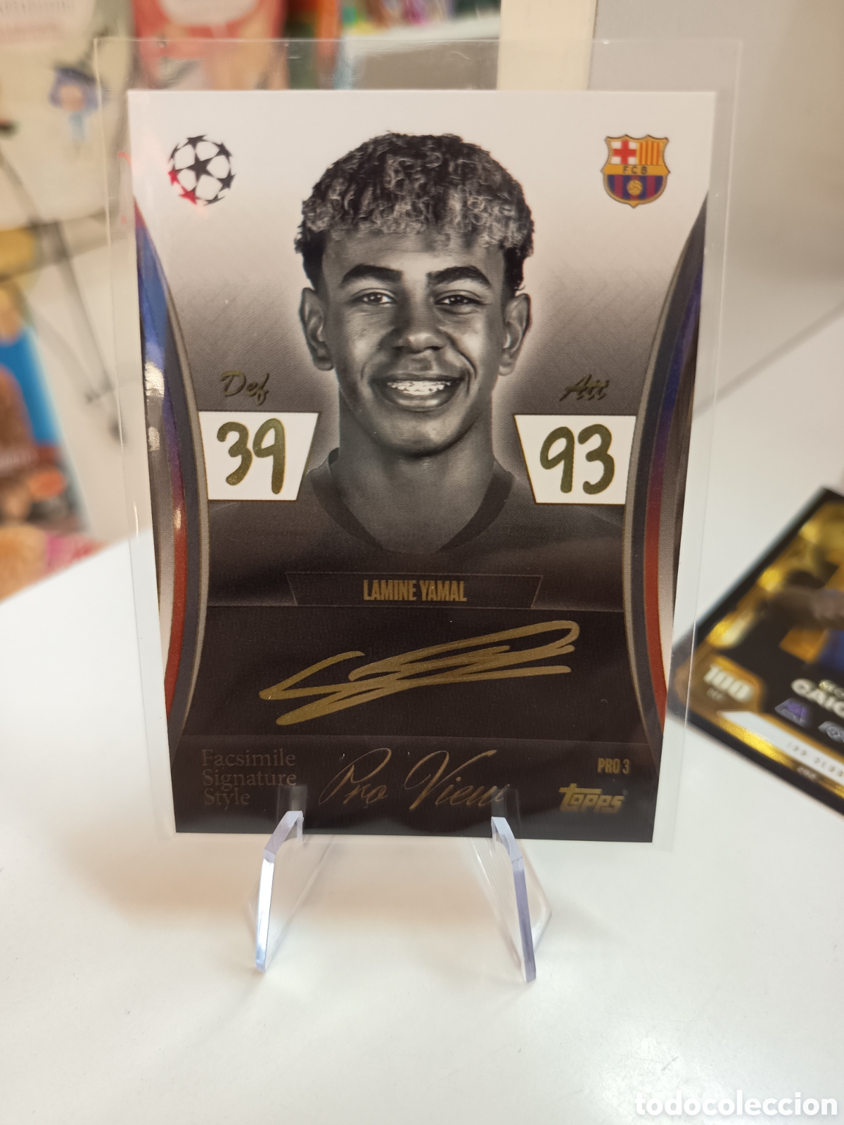 Cromos de Futebol: PRO VIEW PRO3 YAMAL MATCH ATTAX EXTRA 2025 2026