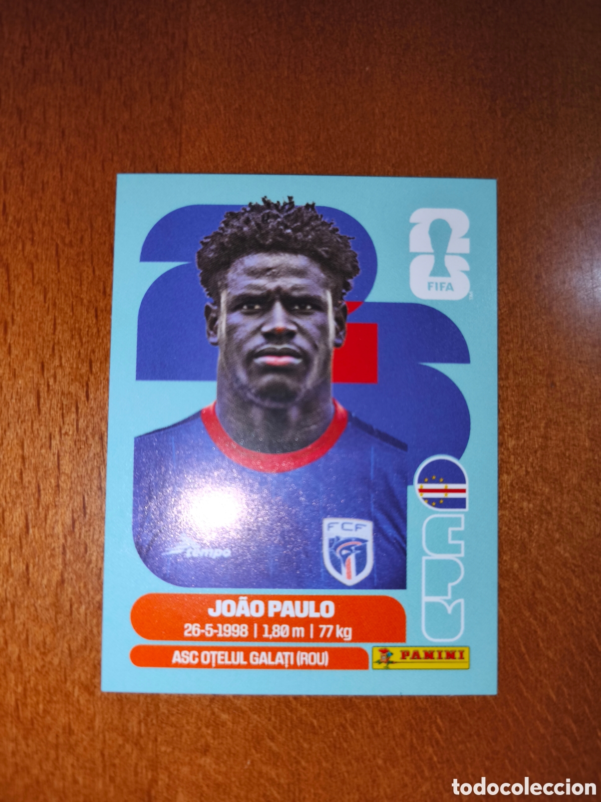 Cromos de f&uacute;tbol: CPV8 Joao Paulo CPV 8 Fifa World Cup 2026 Cabo Verde
