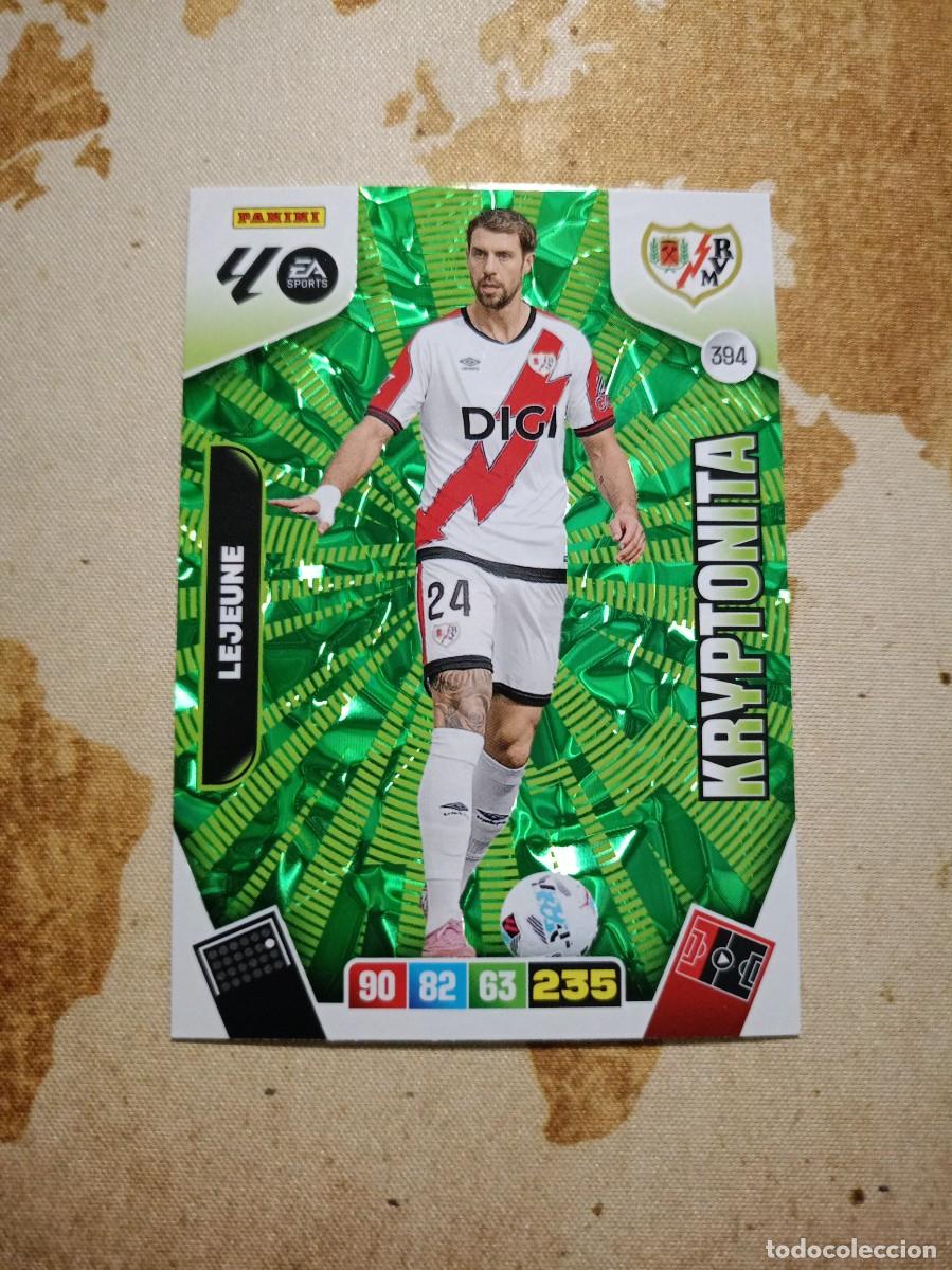 Cromos de f&uacute;tbol: Kriptonita 394 LEJEUNE Adrenalyn 2025-26