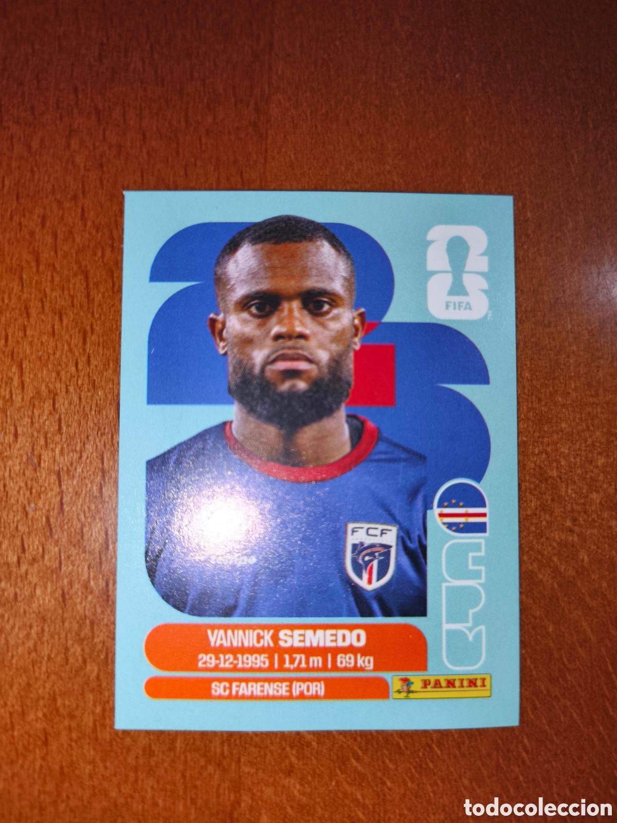 Cromos de f&uacute;tbol: CPV9 Yannick Semedo CPV 9 Fifa World Cup 2026 Cabo Verde