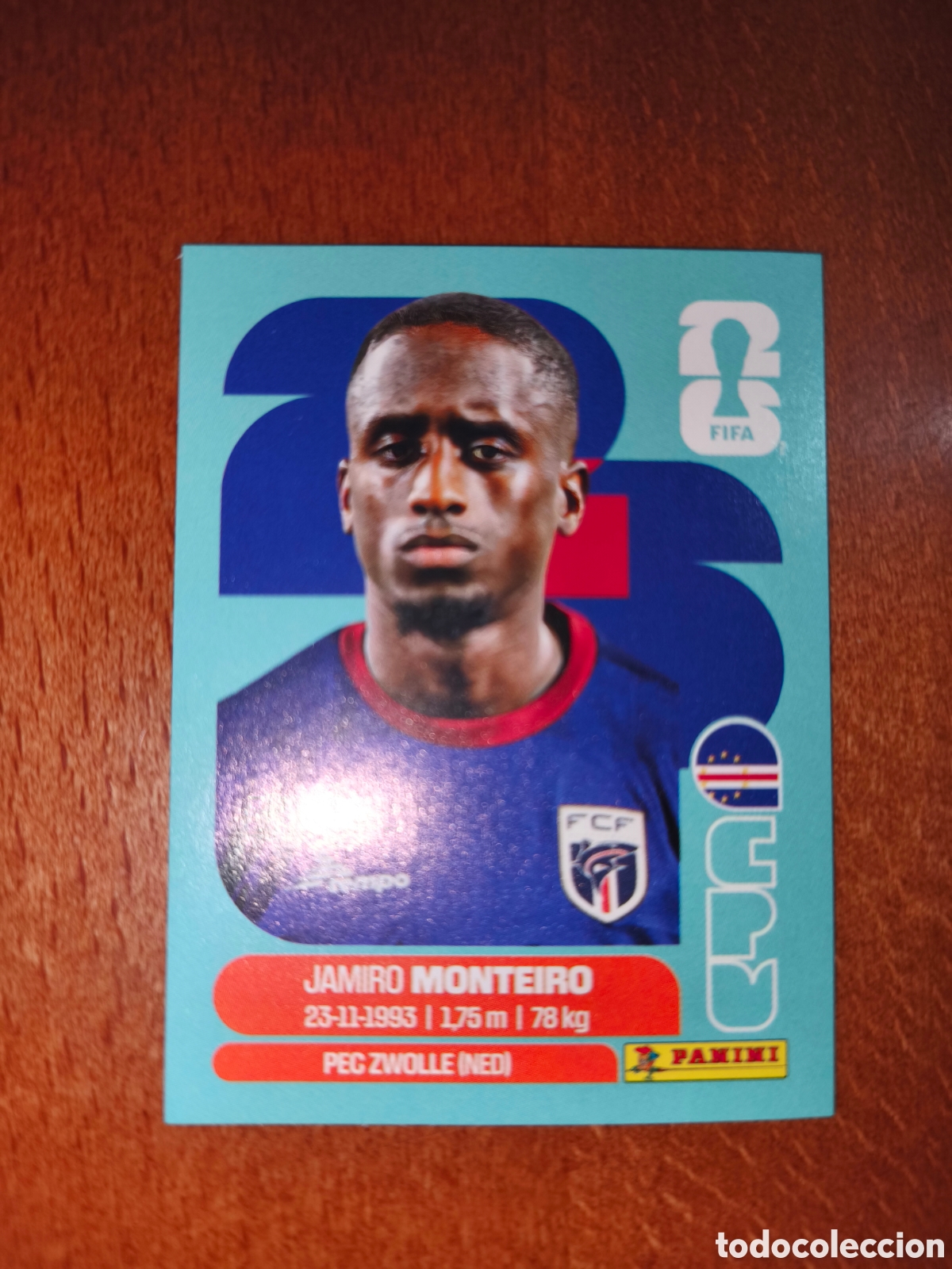 Cromos de f&uacute;tbol: CPV12 Jamiro Monteiro CPV 12 Fifa World Cup 2026 Cabo Verde