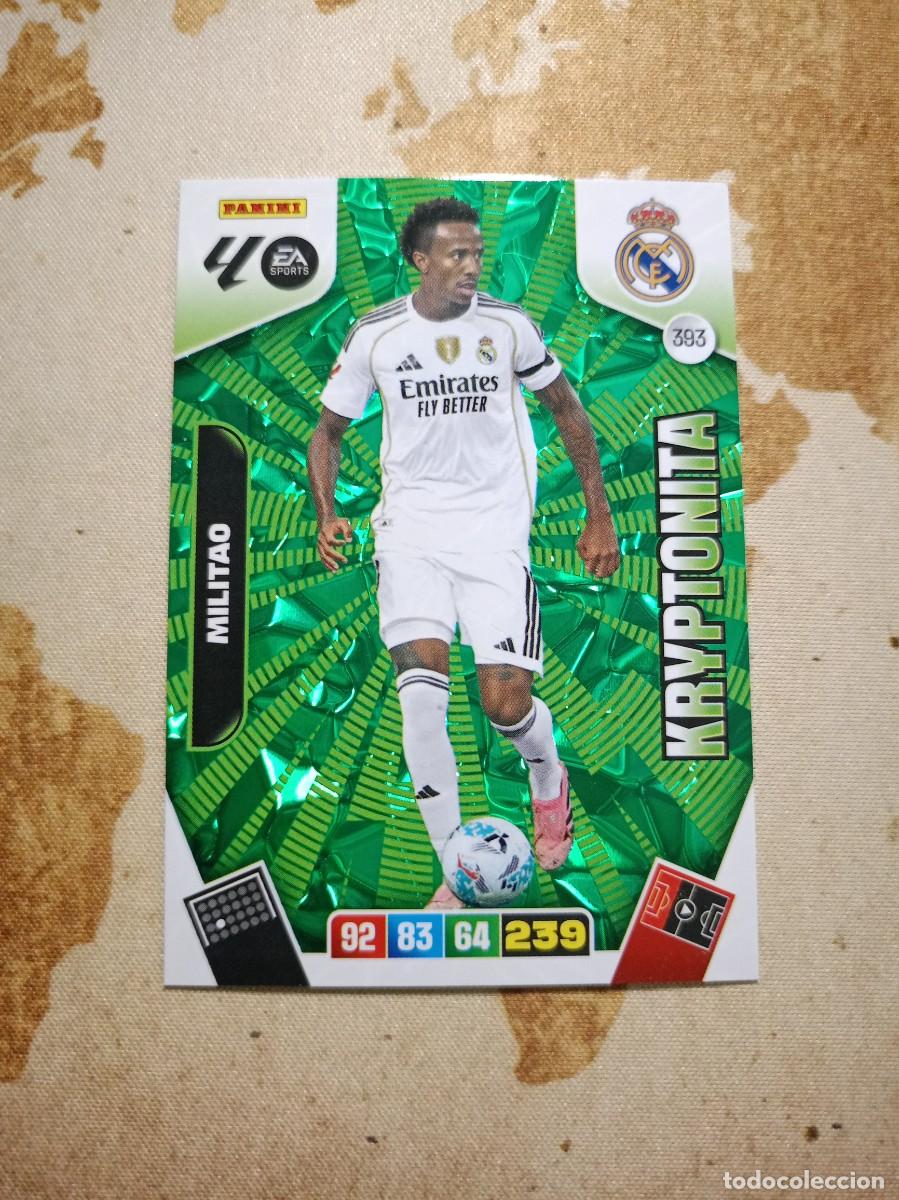 Cromos de f&uacute;tbol: Kriptonita 393 MILITAO Adrenalyn 2025-26