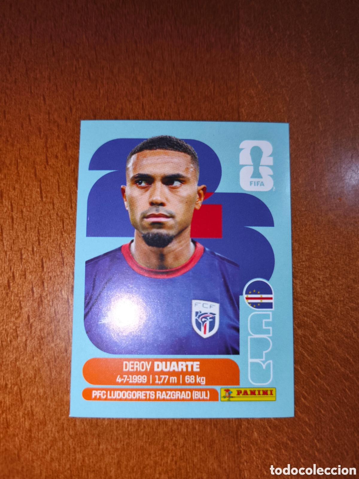 Cromos de f&uacute;tbol: CPV14 Deroy Duarte CPV 14 Fifa World Cup 2026 Cabo Verde