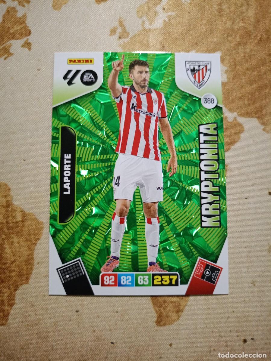 Cromos de f&uacute;tbol: Kriptonita 388 LAPORTE Adrenalyn 2025-26
