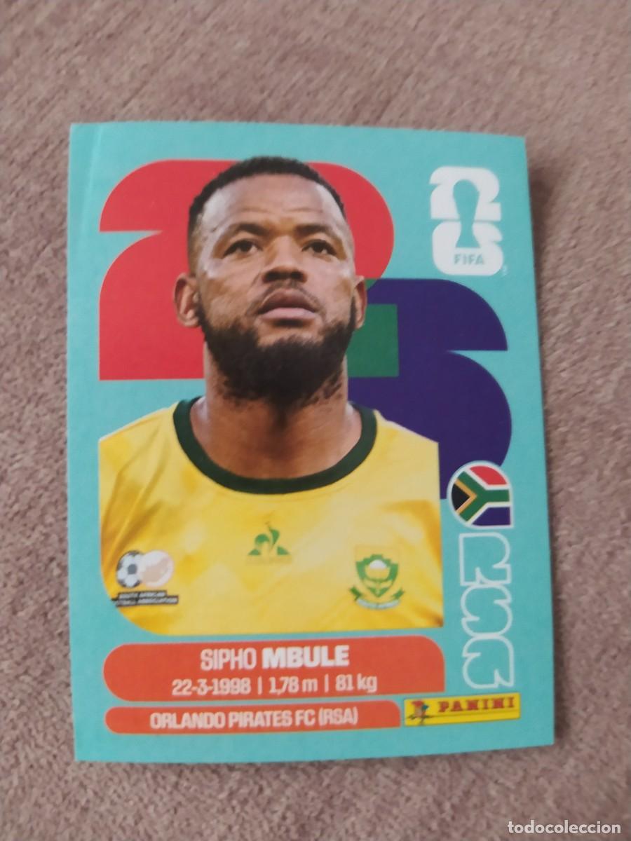 Football Stickers: RSA 16 RSA16 Sipho MBULE Sud&aacute;frica Mundial 2026 Panini