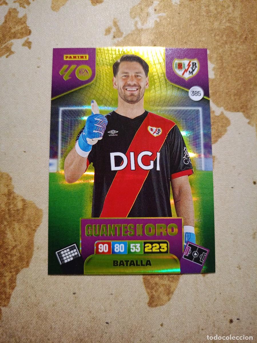 Fu&szlig;ball-Sticker: Guantes de Oro 385 BATALLA Adrenalyn 2025-26
