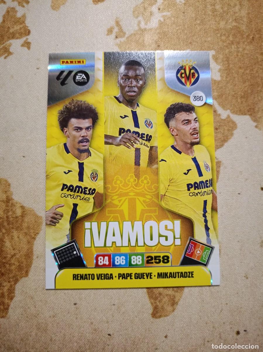 Cromos de Futebol: Vamos 380 VILLARREAL Adrenalyn 2025-26