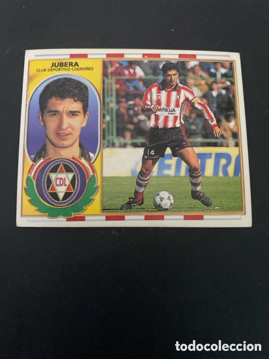 Cromos de Futebol: Cromo liga 96/97 Dptvo Logro&ntilde;&eacute;s nunca pegado