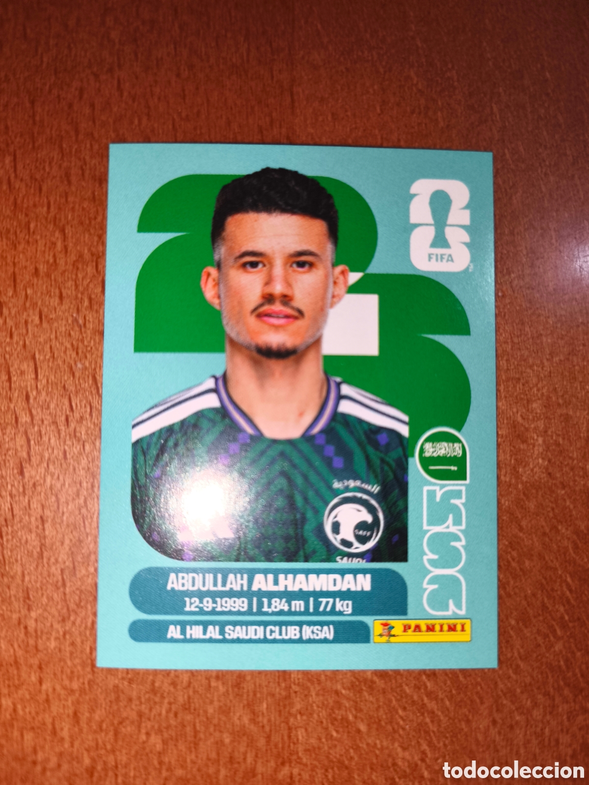 Cromos de f&uacute;tbol: KSA20 Abdullah Alhamdan KSA 20 Fifa World Cup 2026 Arabia Saud&iacute;