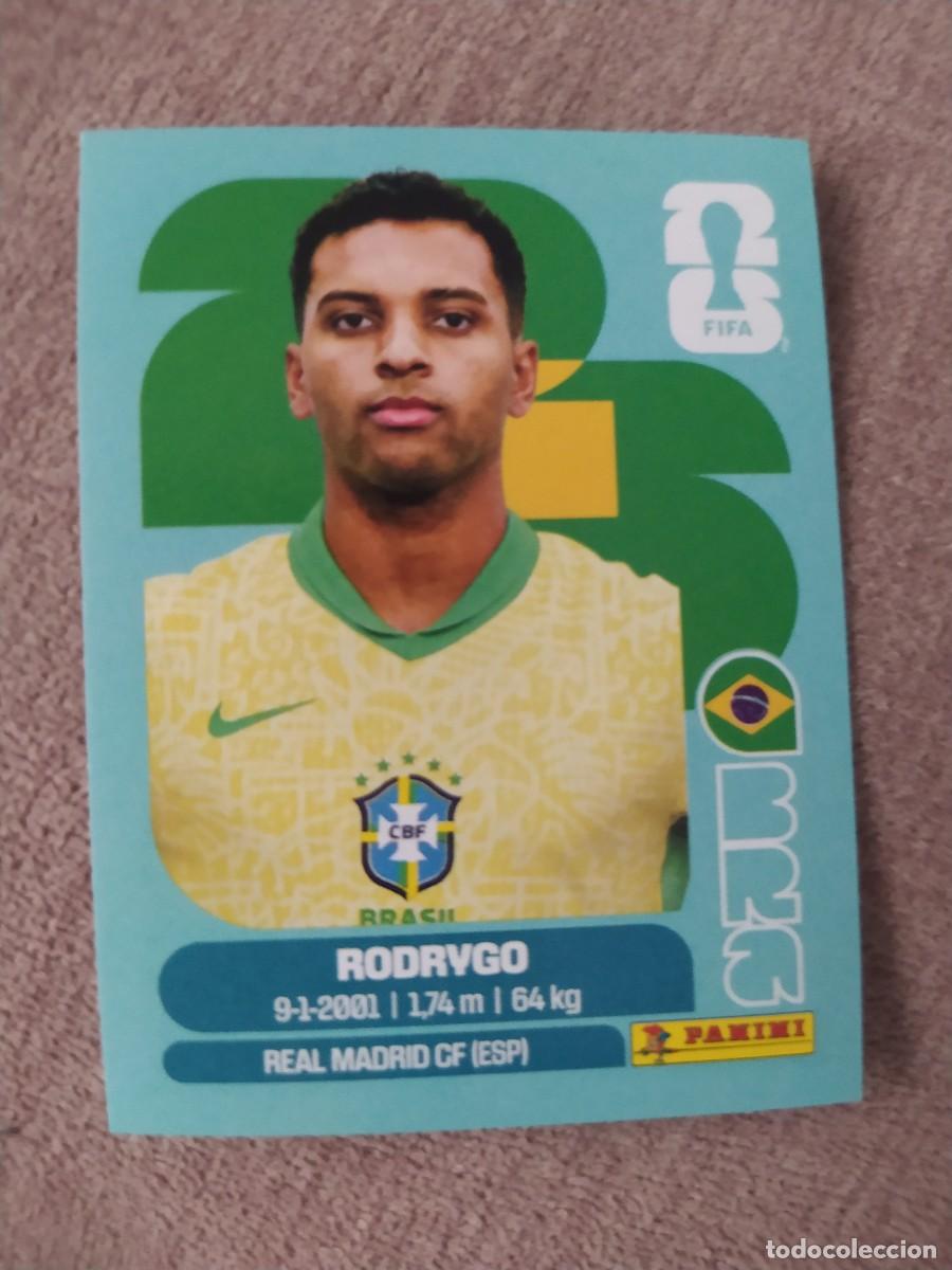 Cromos de f&uacute;tbol: BRA 15 RODRYGO Brasil mundial 2026 panini