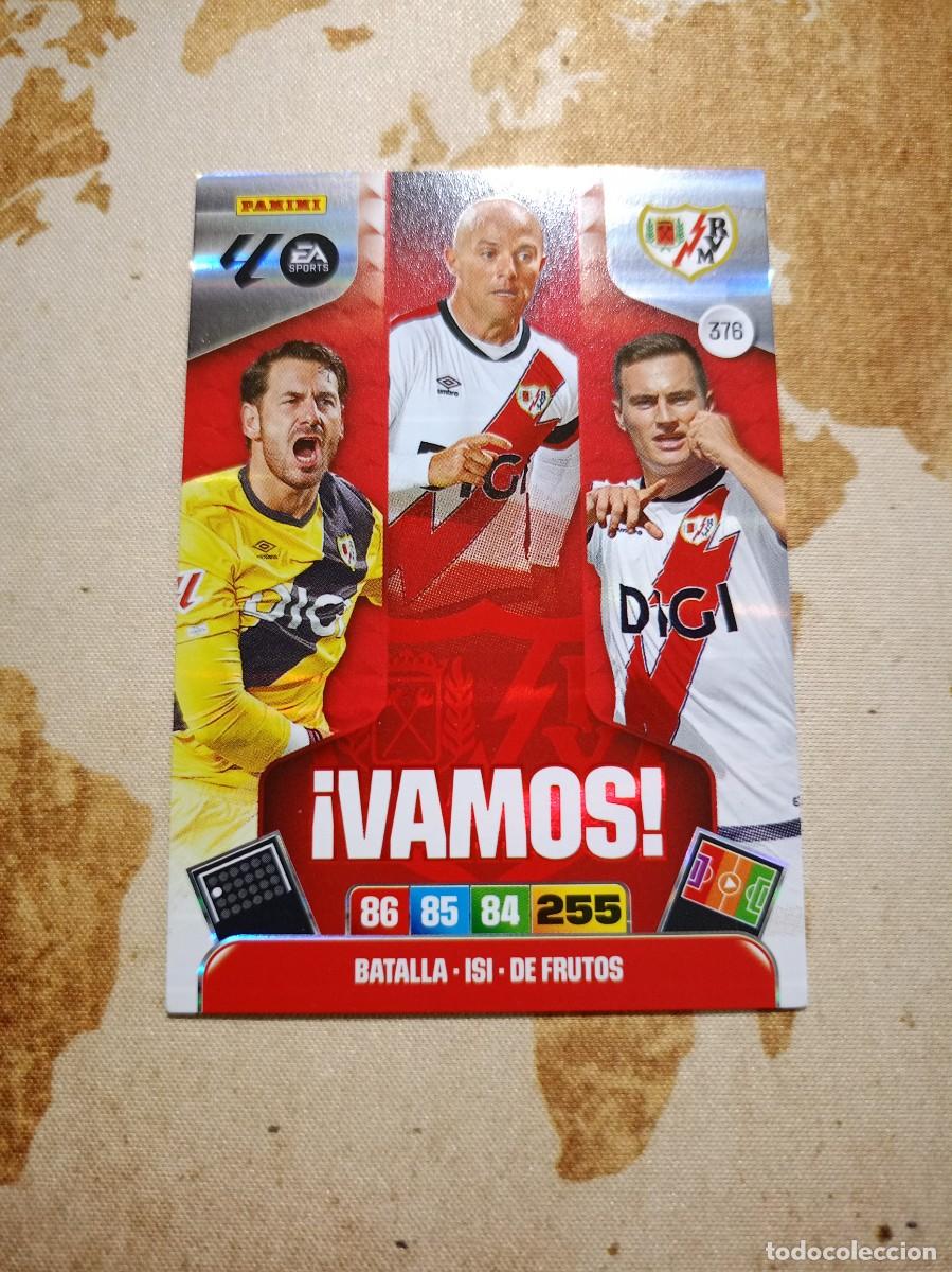 Cromos de f&uacute;tbol: Vamos 376 RAYO VALLECANO Adrenalyn 2025-26