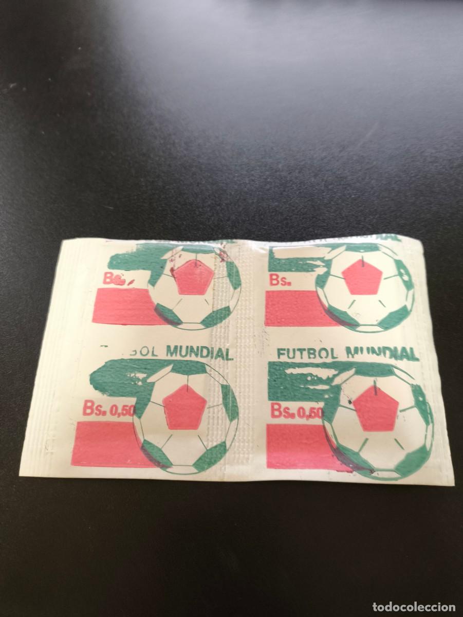 Figurine di Calcio: 2 SOBRES DE CROMOS SIN ABRIR MUNDIAL WORLD CUP MEXICO 1986 EDITORIAL REYAUCA NO PANINI ESTE ALBUM