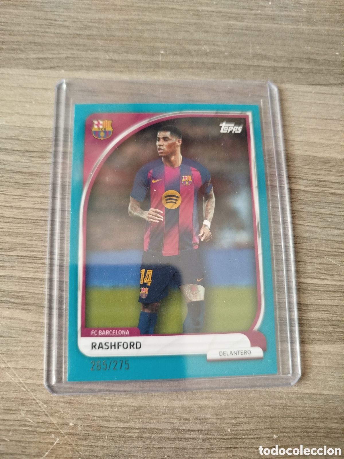Fu&szlig;ball-Sticker: TOPPS.F.C.BARCELONA 2025/26. RASHFORD (NUMERADA 265/275).