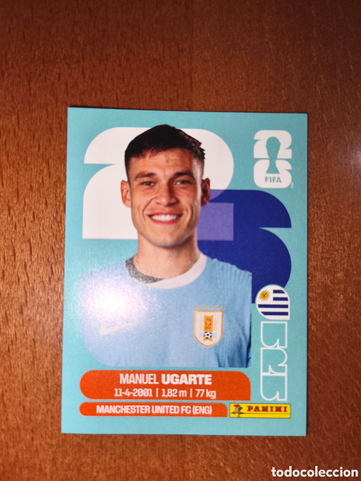 Cromos de f&uacute;tbol: URU14 Manuel Ugarte URU 14 Fifa World Cup 2026 Uruguay