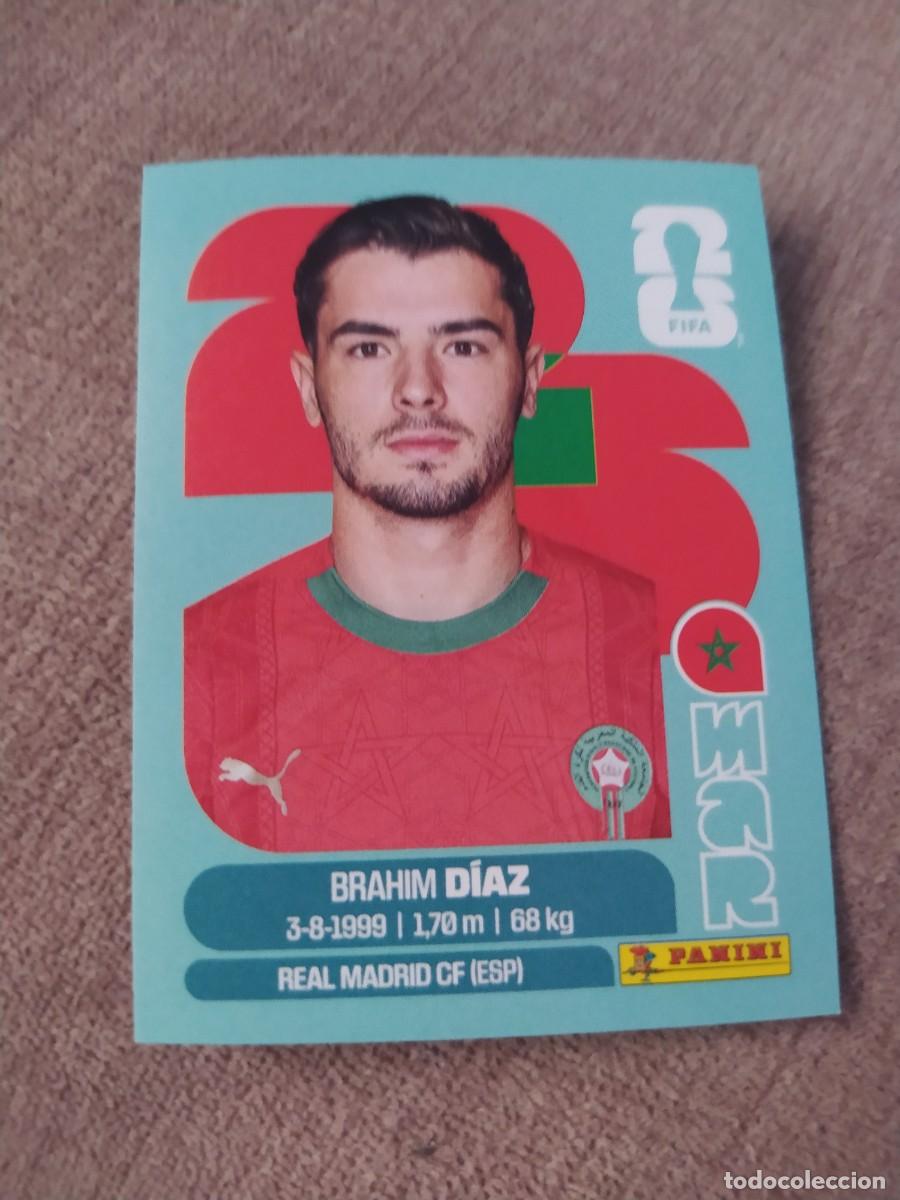 Cromos de f&uacute;tbol: MAR 19 Brahim DIAZ Marruecos mundial 2026 panini