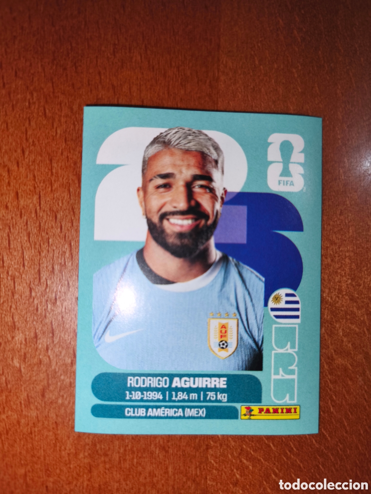 Cromos de f&uacute;tbol: URU19 Rodrigo Aguirre URU 19 Fifa World Cup 2026 Uruguay