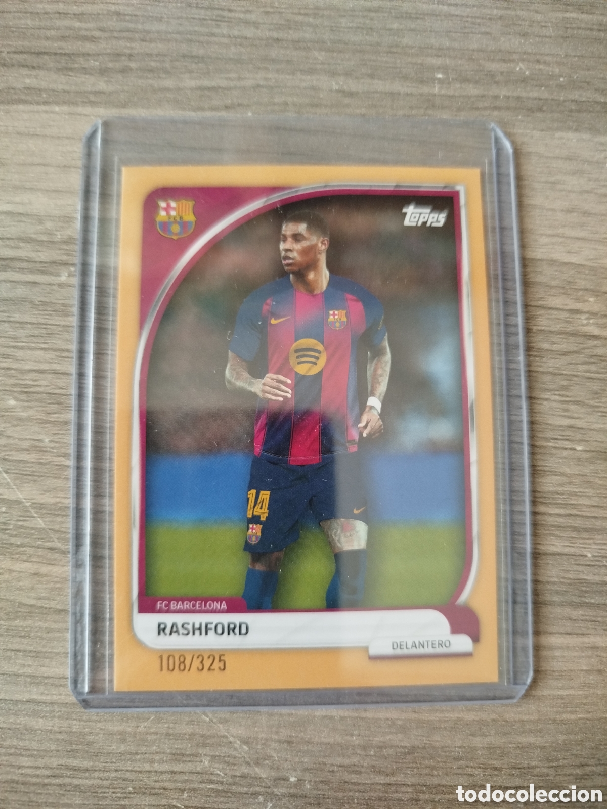 Figurine di Calcio: TOPPS.F.C.BARCELONA 2025/26. RASHFORD (NUMERADA 108/325).
