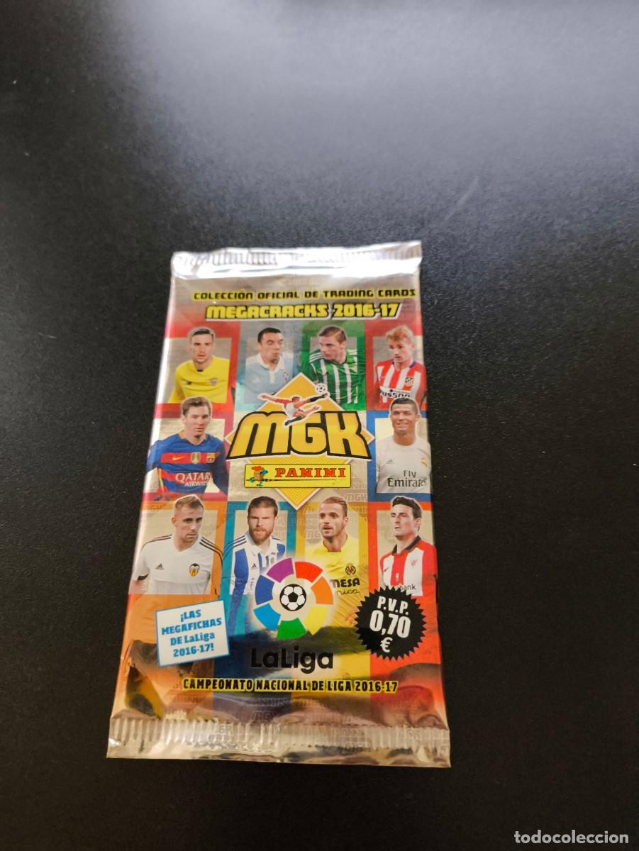 Figurine di Calcio: SOBRE SIN ABRIR PANINI LIGA MEGACRACKS 2016 2017 16 17 NO ESTE ADRENALYN MESSI ??