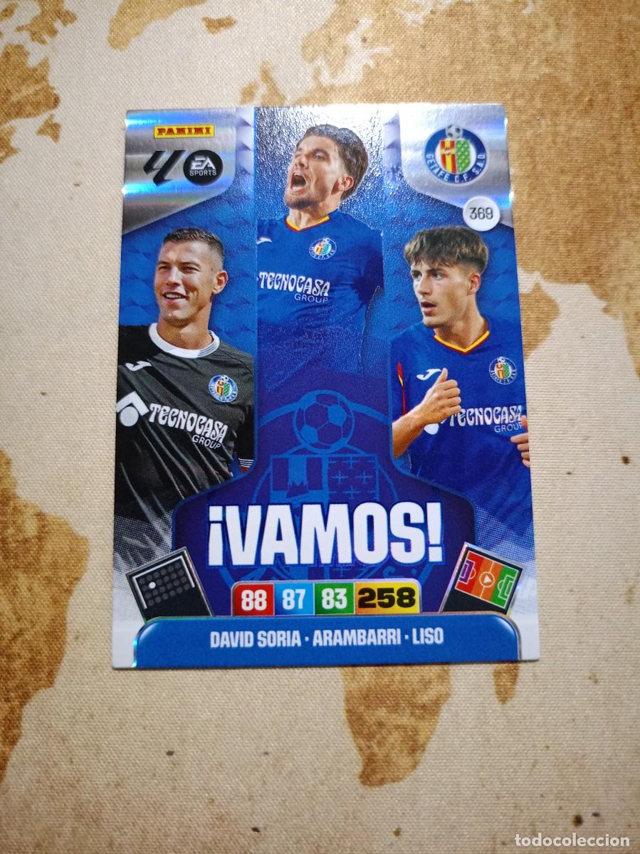 Cromos de f&uacute;tbol: Vamos 369 GETAFE Adrenalyn 2025-26