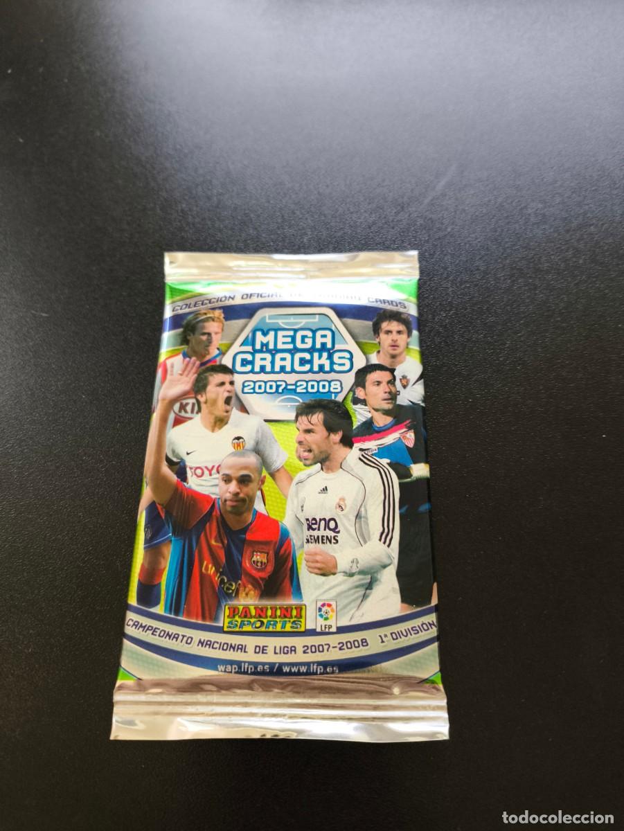 Figurine di Calcio: SOBRE SIN ABRIR PANINI LIGA MEGACRACKS 2007 2008 07 08 NO ESTE ADRENALYN MESSI HENRY ??