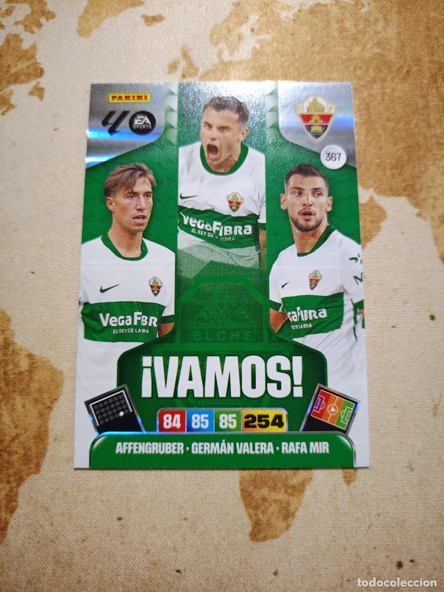 Fu&szlig;ball-Sticker: Vamos 367 ELCHE Adrenalyn 2025-26