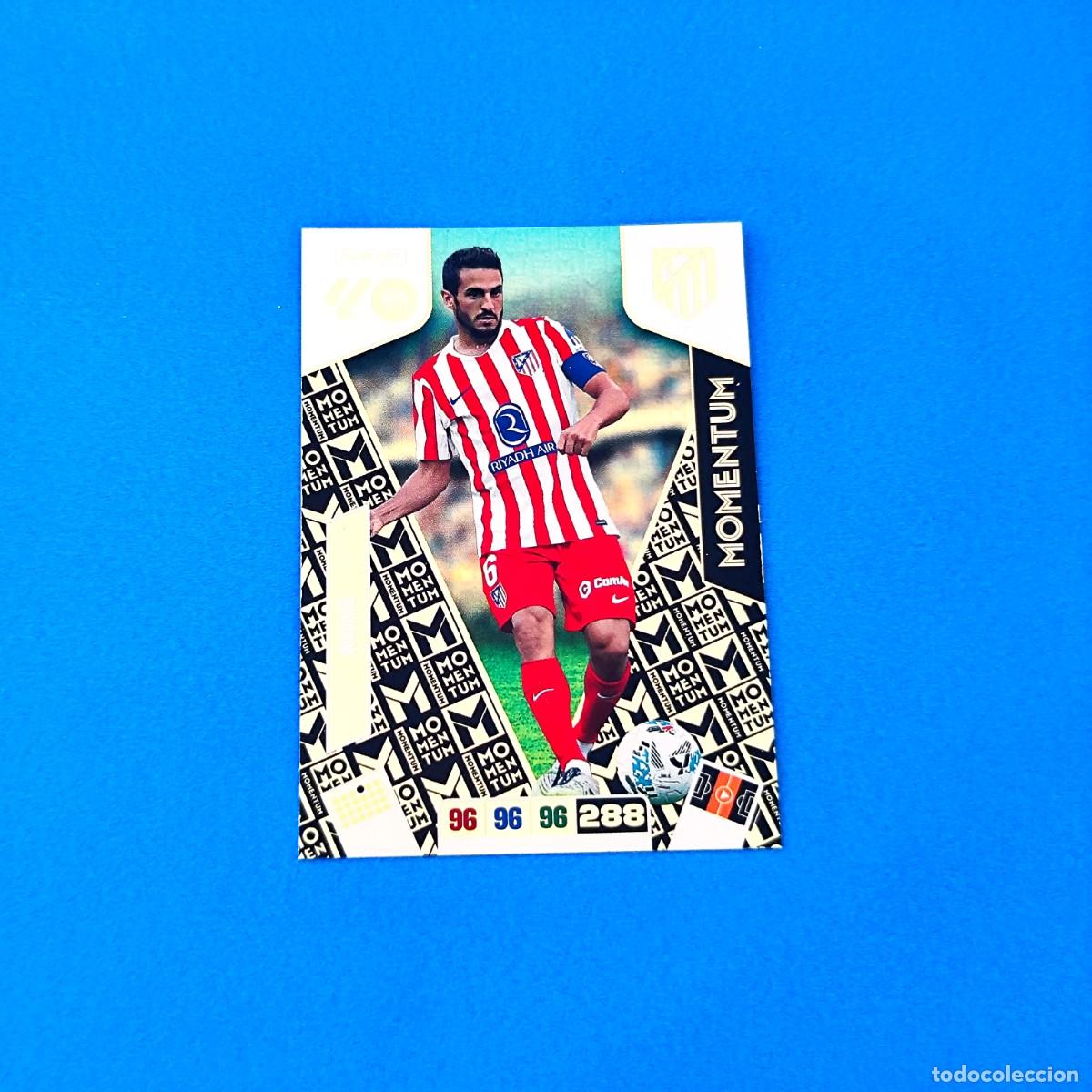 Cromos de f&uacute;tbol: Adrenalyn 2025 2026 / 25 26 Momentum Koke Atl&eacute;tico de Madrid