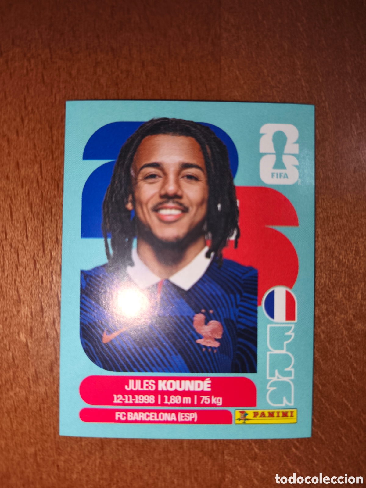 Cromos de f&uacute;tbol: FRA5 Jules Kounde FRA 5 Fifa World Cup 2026 Francia