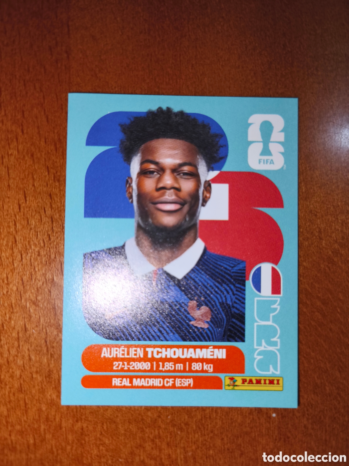 Cromos de f&uacute;tbol: FRA9 Aurelien Tchouameni FRA 9 Fifa World Cup 2026 Francia